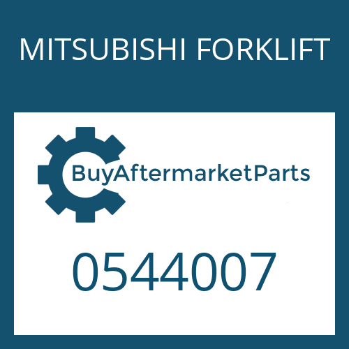 MITSUBISHI FORKLIFT 0544007 - SLINGER-OIL