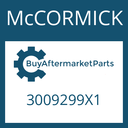 McCORMICK 3009299X1 - BOLT