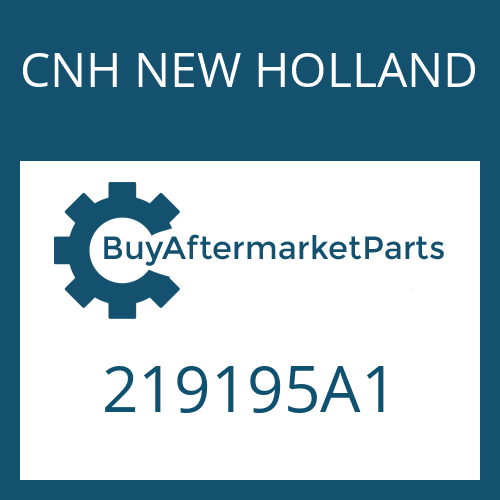 CNH NEW HOLLAND 219195A1 - BOLT