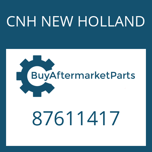 CNH NEW HOLLAND 87611417 - JOINT CENTRE SECTION
