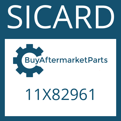 SICARD 11X82961 - DIRT EXCLUDER (POLYDISC)