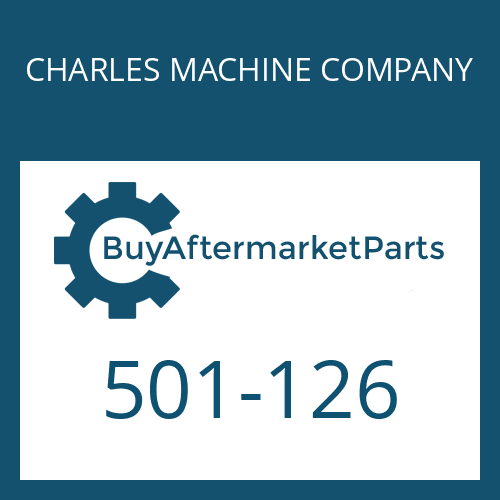 CHARLES MACHINE COMPANY 501-126 - Thrustwasher