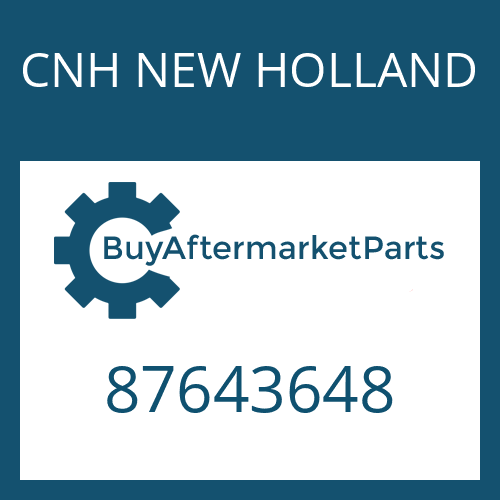 CNH NEW HOLLAND 87643648 - DRIVESHAFT