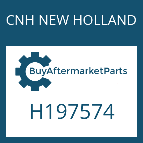 CNH NEW HOLLAND H197574 - WASHER