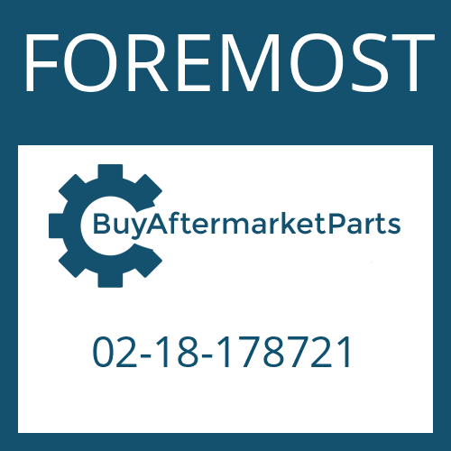 FOREMOST 02-18-178721 - NUT