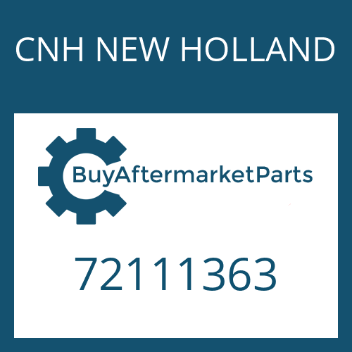 CNH NEW HOLLAND 72111363 - SEAL
