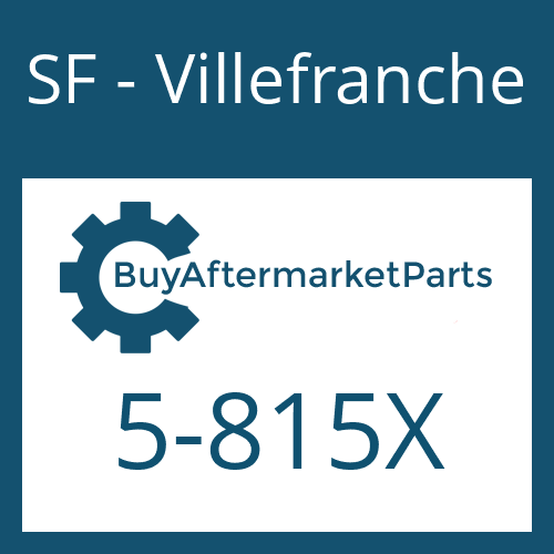 SF - Villefranche 5-815X - U-JOINT-KIT