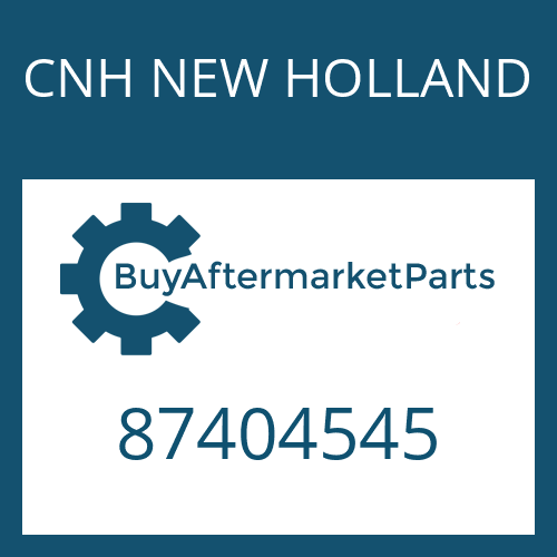 CNH NEW HOLLAND 87404545 - DIFF CASE
