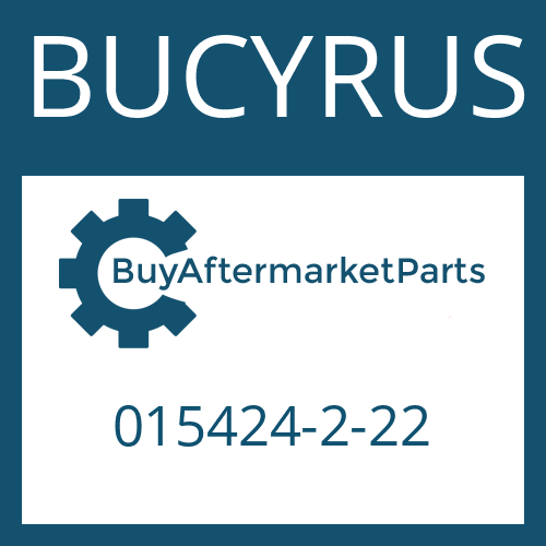 BUCYRUS 015424-2-22 - WASHER(use 73804.012.01A)