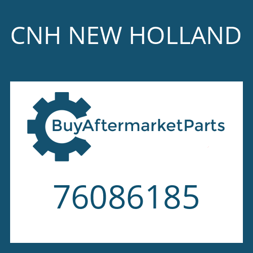 76086185 CNH NEW HOLLAND O RING