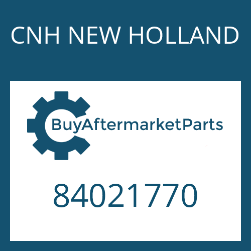 CNH NEW HOLLAND 84021770 - GEAR SET
