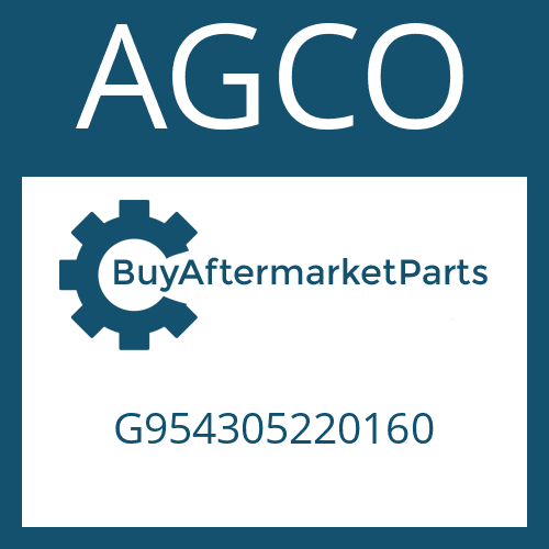 G954305220160 AGCO JOINT