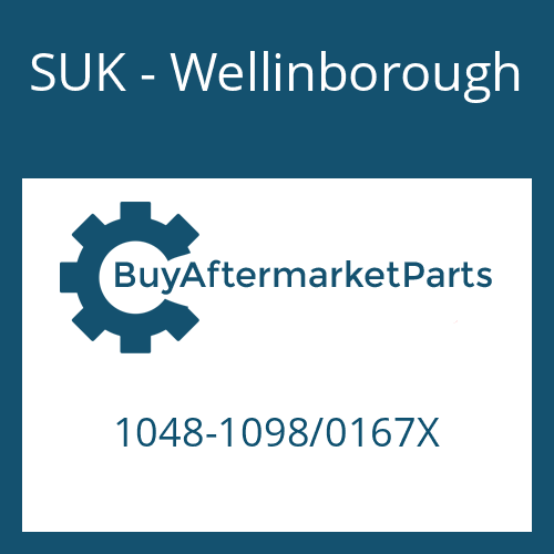 SUK - Wellinborough 1048-1098/0167X - DRIVESHAFT