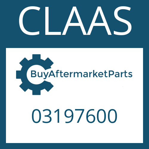 03197600 CLAAS WASHER