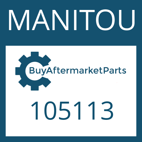 MANITOU 105113 - COVER