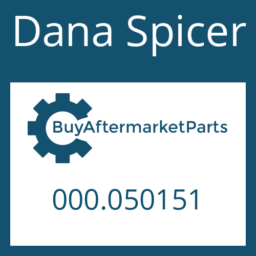 Dana Spicer 000.050151 - GASKET