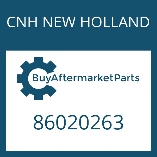 CNH NEW HOLLAND 86020263 - SPACER FLAT 3-PIN .107