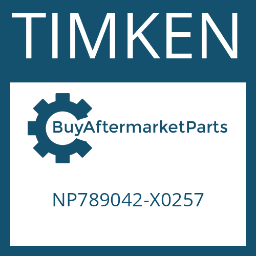 TIMKEN NP789042-X0257 - INNER RACE