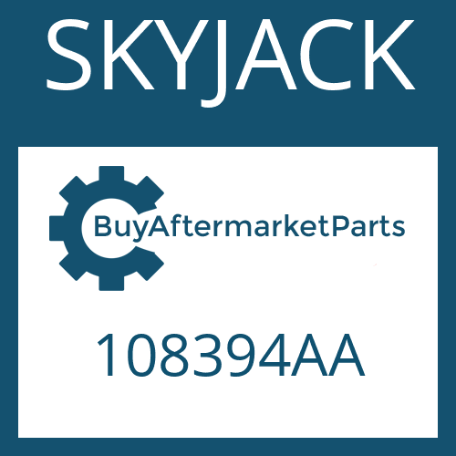 108394AA SKYJACK KIT - CARRIER COVER ASSY