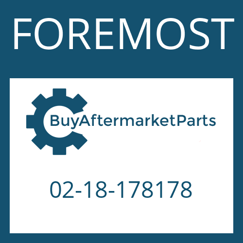 FOREMOST 02-18-178178 - A DIFF-CARR 139