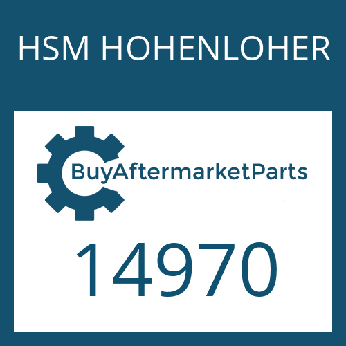 HSM HOHENLOHER 14970 - BUSHING