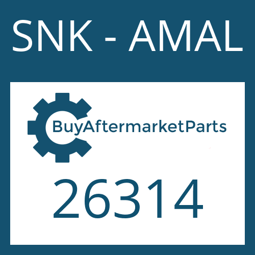 SNK - AMAL 26314 - DRIVESHAFT