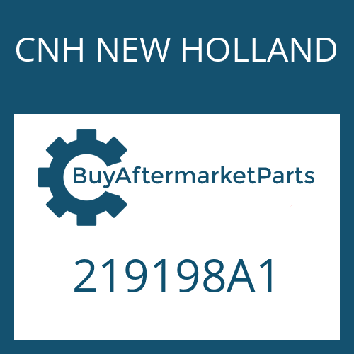 CNH NEW HOLLAND 219198A1 - WASHER