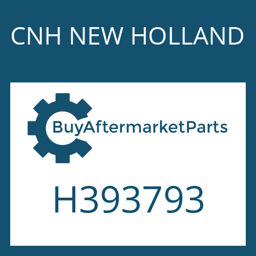 CNH NEW HOLLAND H393793 - CASE - FIN (DIFF STD)