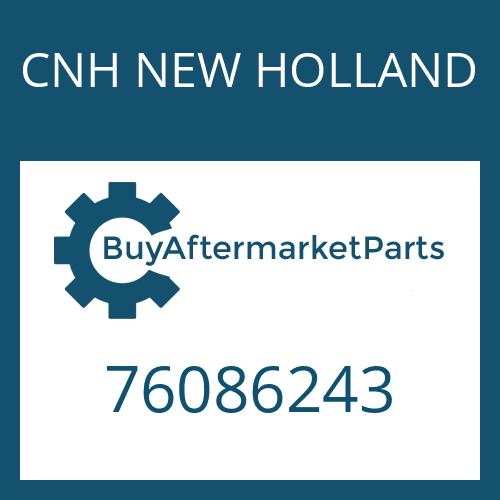 CNH NEW HOLLAND 76086243 - ADAPTOR
