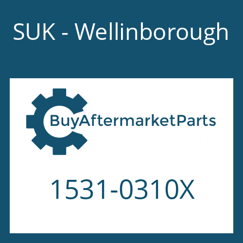 SUK - Wellinborough 1531-0310X - DRIVESHAFT