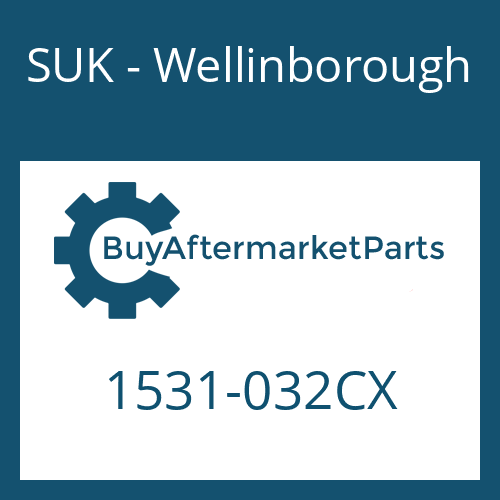 SUK - Wellinborough 1531-032CX - DRIVESHAFT