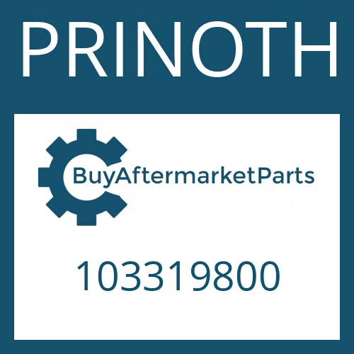 PRINOTH 103319800 - AXLE SHAFT