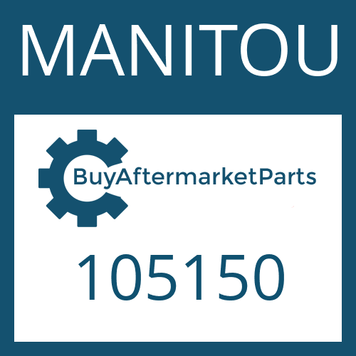 MANITOU 105150 - INPUT SHAFT