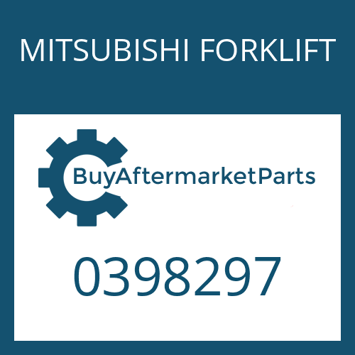 MITSUBISHI FORKLIFT 0398297 - KIT - DIFF CASE INNER PARTS ST