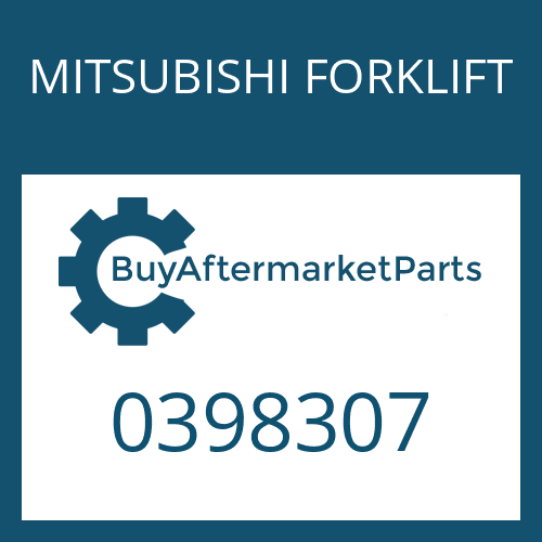 MITSUBISHI FORKLIFT 0398307 - KIT - DIFF CASE ASSY STD