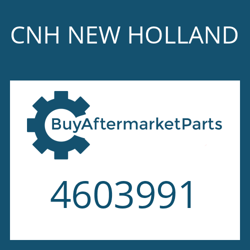 CNH NEW HOLLAND 4603991 - TURBINE