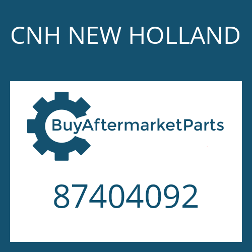 CNH NEW HOLLAND 87404092 - DIFF & CARRIER ASSY