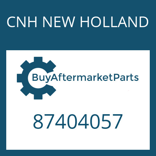 CNH NEW HOLLAND 87404057 - CARRIER SUB ASSY