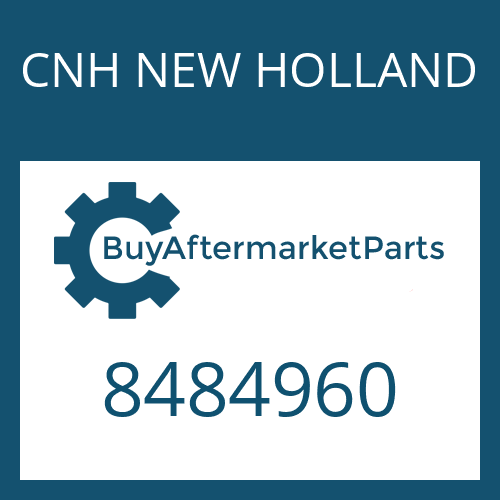 CNH NEW HOLLAND 8484960 - CAP-1ST SPEED SHAFT REAR BEARING