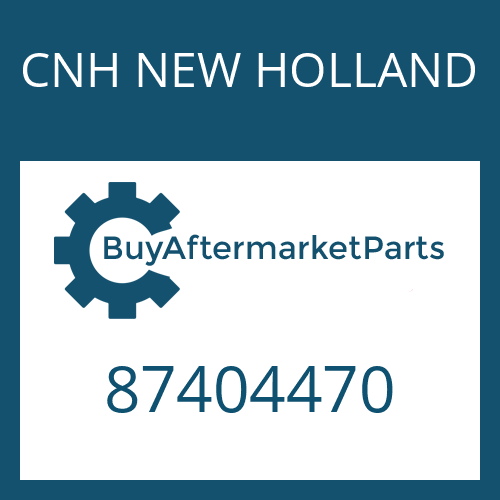 CNH NEW HOLLAND 87404470 - SEAL