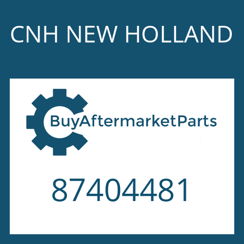 CNH NEW HOLLAND 87404481 - Diff. case kit