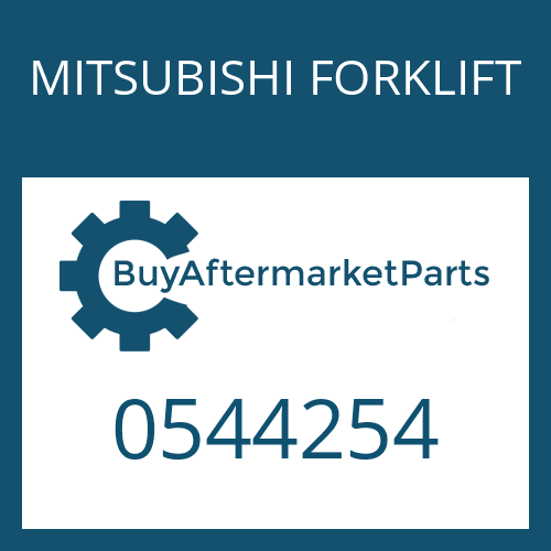 0544254 MITSUBISHI FORKLIFT SEAL - OIL
