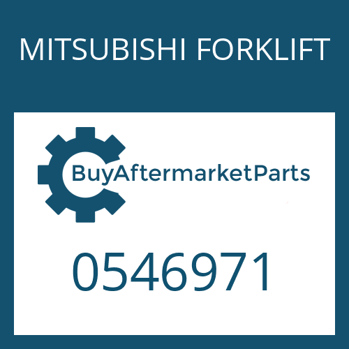 0546971 MITSUBISHI FORKLIFT GASKET