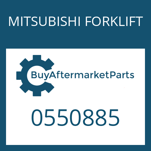 MITSUBISHI FORKLIFT 0550885 - SEAL - OIL