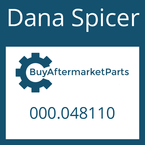 Dana Spicer 000.048110 - GLAND NUT