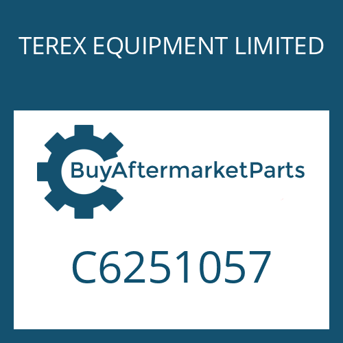 TEREX EQUIPMENT LIMITED C6251057 - GASKET