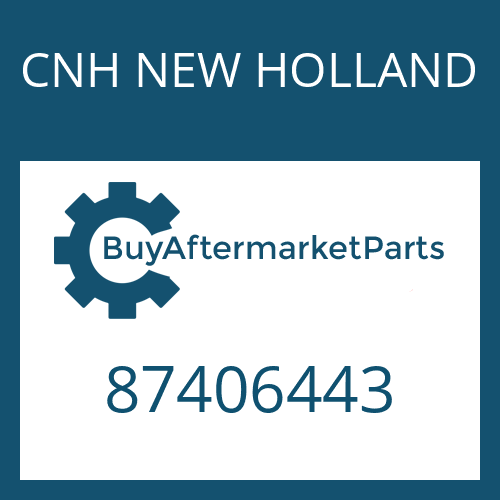 CNH NEW HOLLAND 87406443 - SEAL