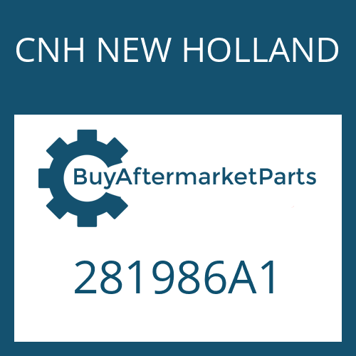 CNH NEW HOLLAND 281986A1 - Retainer plate