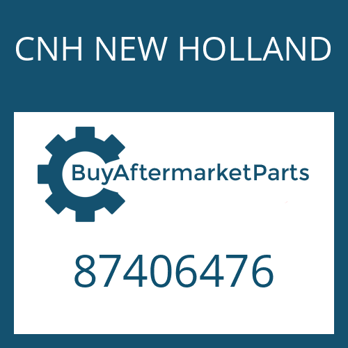 CNH NEW HOLLAND 87406476 - PLATE - UPPER
