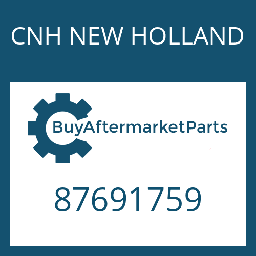 CNH NEW HOLLAND 87691759 - FITTING